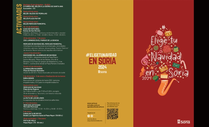 Programa completo para la Navidad en Soria