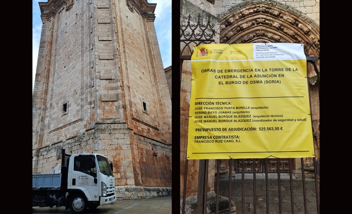 La Diócesis anuncia obras de urgencia en la torre de la catedral burgense