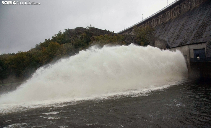 El embalse supera ya el 60% de su capacidad