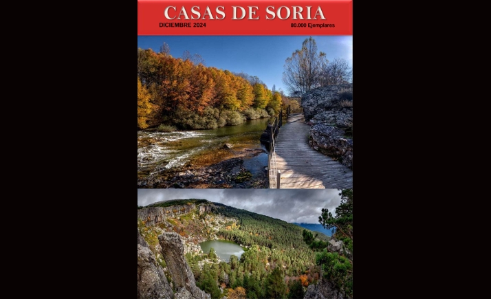 Disponible ya el número de la revista Casas de Soria de diciembre