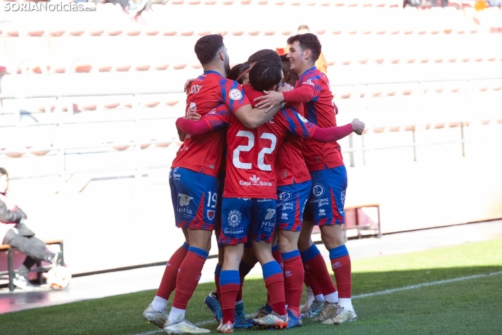 Numancia 2-2 Guijuelo: Dani Fernández salva un punto en el descuento