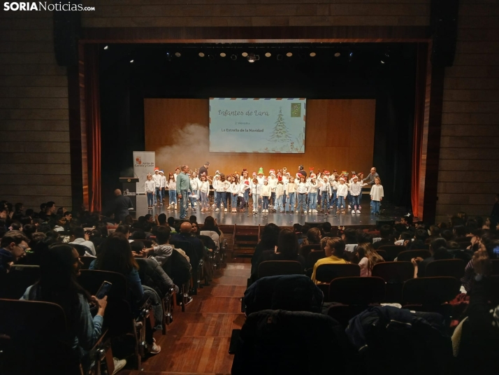 470 niños cantan a la Navidad en el XXVII Certamen Escolar de Villancicos ‘Ciudad de Soria’