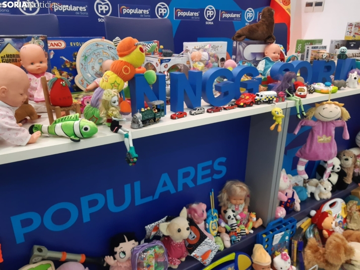 Nuevas Generaciones del Partido Popular de Soria organiza la campaña solidaria de recogida de juguetes 