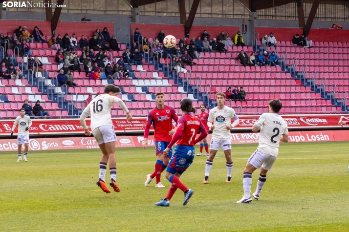 Numancia vs Real Valladolid Promesas./ Viksar Fotografía