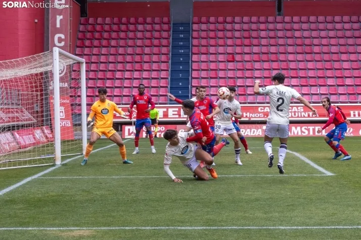 Numancia vs Real Valladolid Promesas./ Viksar Fotografía