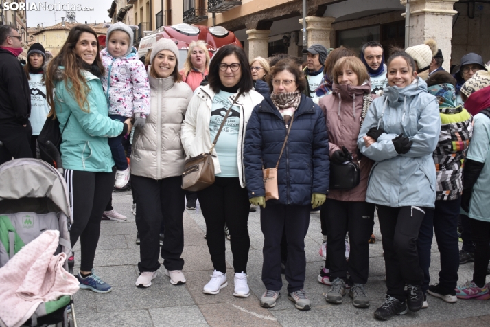 Marcha contra el cáncer en El Burgo 2024.