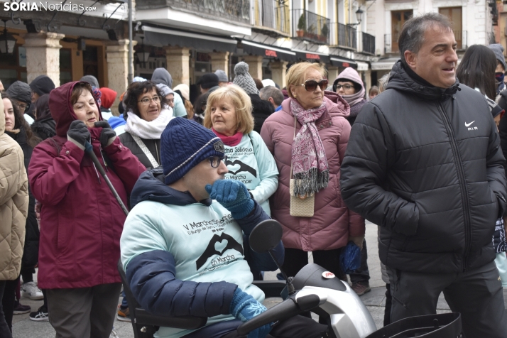 Marcha contra el cáncer en El Burgo 2024.