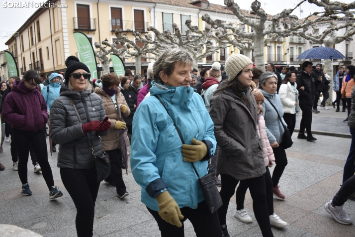 Marcha contra el cáncer en El Burgo 2024.