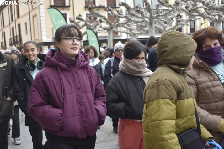 Marcha contra el cáncer en El Burgo 2024.