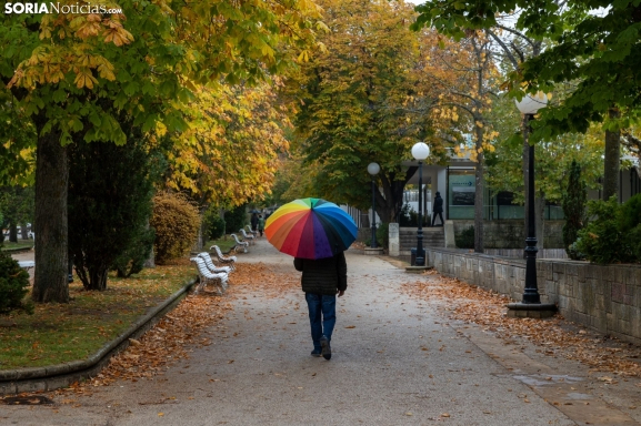 Lluvias débiles para iniciar el último jueves del otoño