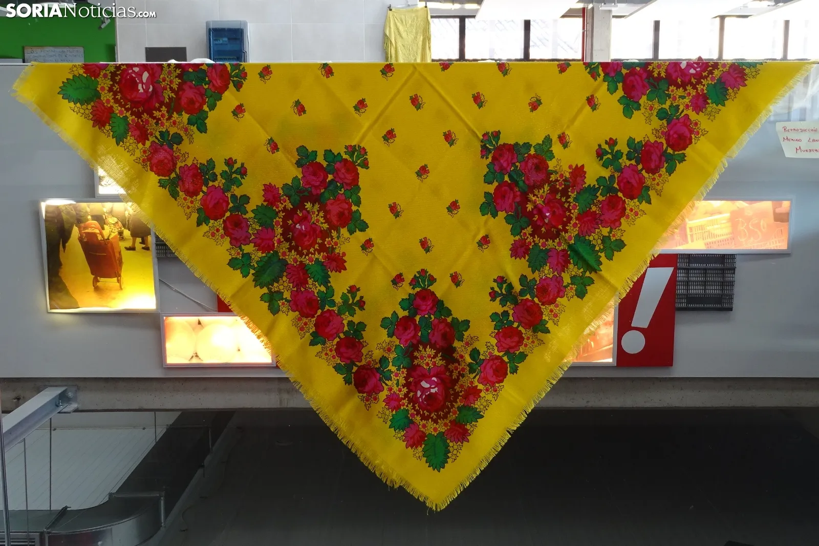 El mercado sobre el vestido tradicional soriano hoy. /PC