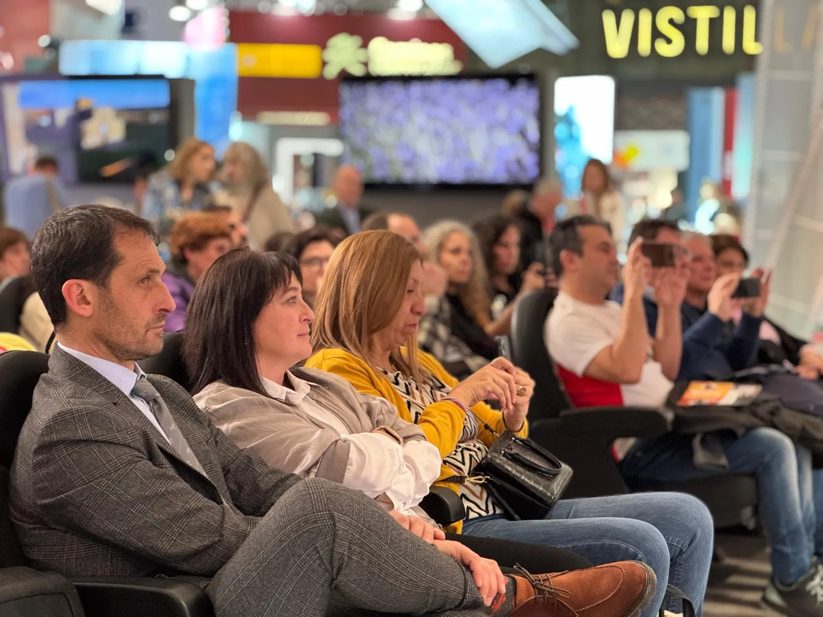 Una imagen de la presencia de la provincia de Soria en la apertura de FITUR 2025. /Dip.