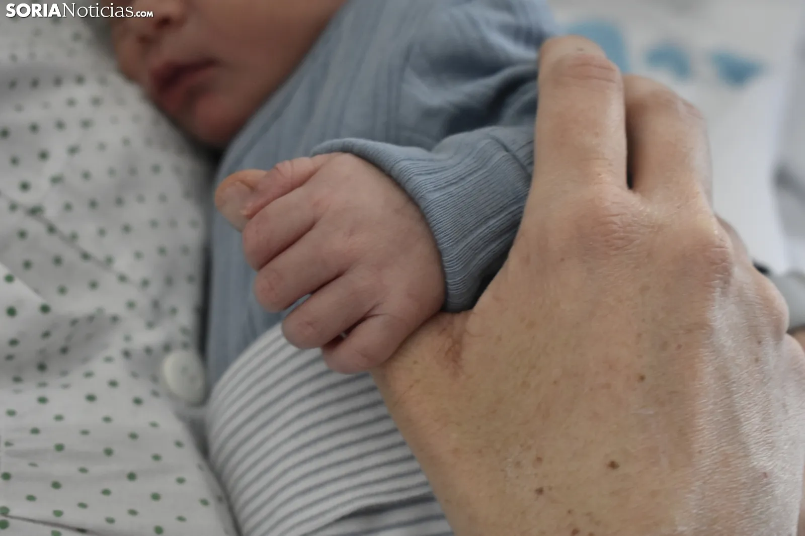 Ander, el primer bebé de Soria en 2025. 