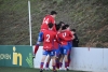 Los jugadores del Numancia B celebran un tanto/ C.D. Numancia.