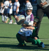 Foto 2 - Escuelas y Touch Rugby protagonizan un gran día para el Ingenieros en Zaragoza