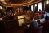 El último pleno del Ayuntamiento de Soria. María Ferrer