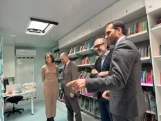 Foto 4 - Soria protagoniza en Madrid el D&iacute;a Nacional del Bibliob&uacute;s