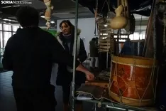 El mercado sobre el vestido tradicional soriano hoy. /PC