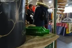 El mercado sobre el vestido tradicional soriano hoy. /PC