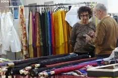 El mercado sobre el vestido tradicional soriano hoy. /PC