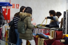 El mercado sobre el vestido tradicional soriano hoy. /PC