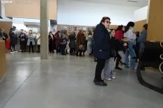 Una imagen del taller de elaboración de tocado. /PC