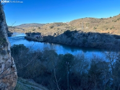 Una imagen del río hoy miércoles. /Pedro Lafuente