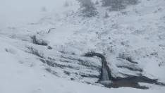 Nacimiento del Duero y Picos de Urbión con nieve/ Agustín Sandoval.