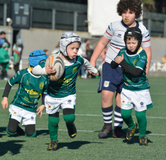 Foto 6 - Escuelas y Touch Rugby protagonizan un gran día para el Ingenieros en Zaragoza