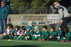 Foto 8 - Escuelas y Touch Rugby protagonizan un gran d&iacute;a para el Ingenieros en Zaragoza