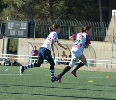 Foto 12 - Escuelas y Touch Rugby protagonizan un gran d&iacute;a para el Ingenieros en Zaragoza