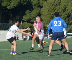 Foto 11 - Escuelas y Touch Rugby protagonizan un gran d&iacute;a para el Ingenieros en Zaragoza