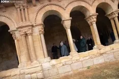 Mañueco presenta la actuación en el claustro y la fachada de la Concatedral de San Pedro