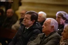 Mañueco presenta la actuación en el claustro y la fachada de la Concatedral de San Pedro