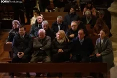 Mañueco presenta la actuación en el claustro y la fachada de la Concatedral de San Pedro