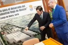 Foto 5 - Dos empresas se fijan en Langa: prometen 100 M&euro; de inversi&oacute;n y promueven el desarrollo de su pol&iacute;gono