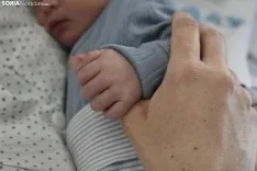 Ander, el primer bebé de Soria en 2025. 