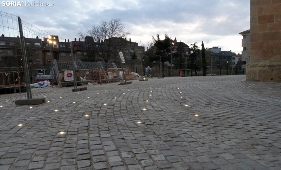 En imágenes: el parque de Santa Clara va tomando su nueva forma