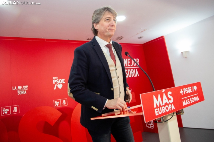 Carlos Martínez, líder del PSOE de Castilla y León