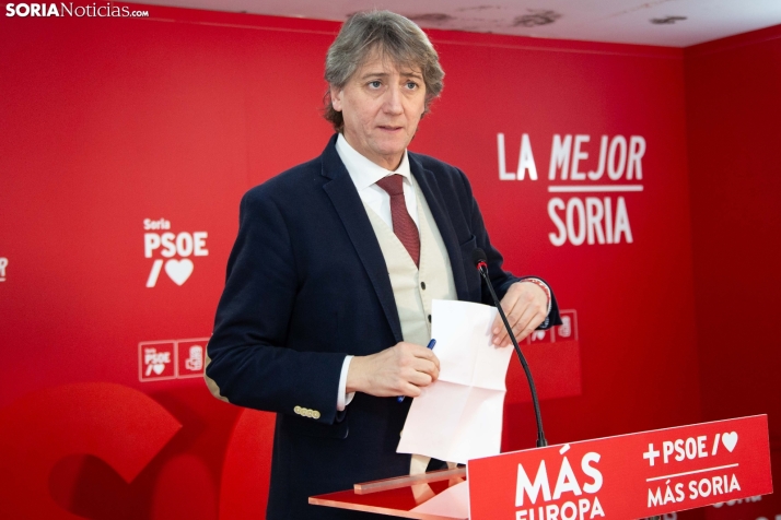 Carlos Martínez, líder del PSOE de Castilla y León