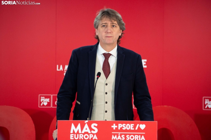 Carlos Martínez, líder del PSOE de Castilla y León