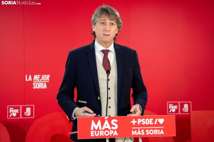 Carlos Martínez, líder del PSOE de Castilla y León