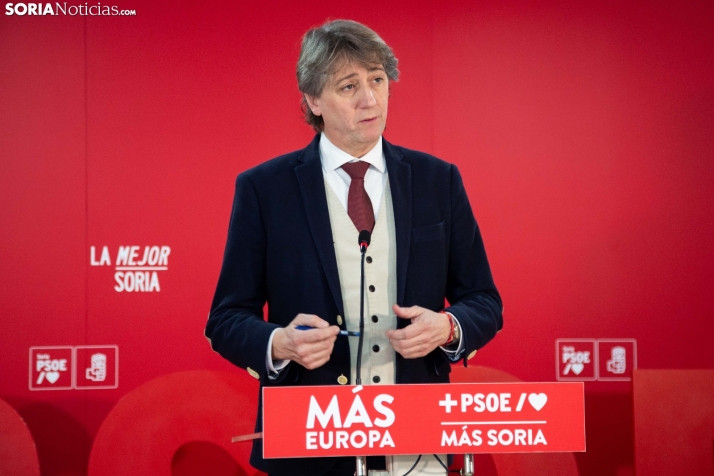 Carlos Martínez, líder del PSOE de Castilla y León