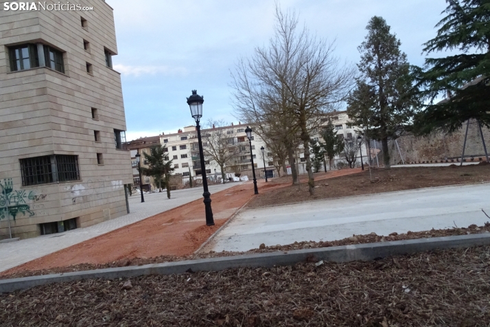 Una imagen ahora de la situación en la que se halla el parque. /PC