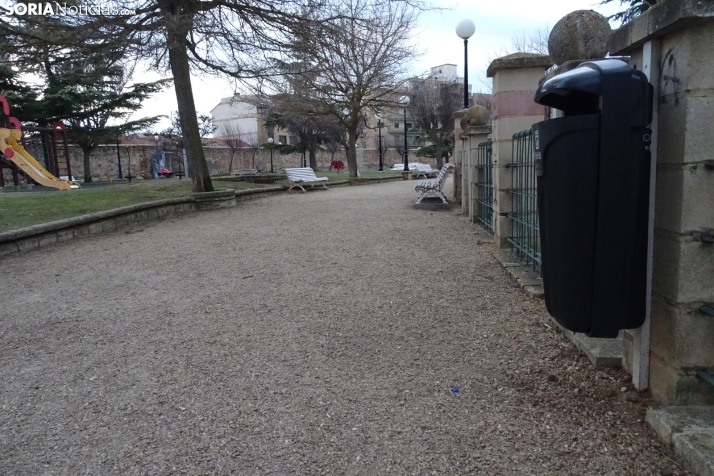 Una imagen ahora de la situación en la que se halla el parque. /PC