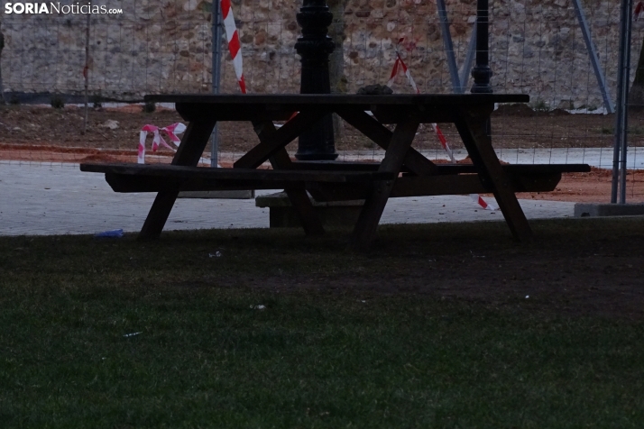 Una imagen ahora de la situación en la que se halla el parque. /PC