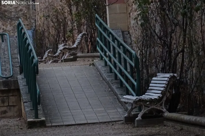 Una imagen ahora de la situación en la que se halla el parque. /PC