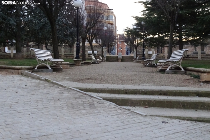 Una imagen ahora de la situación en la que se halla el parque. /PC