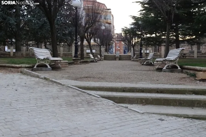 Una imagen ahora de la situación en la que se halla el parque. /PC
