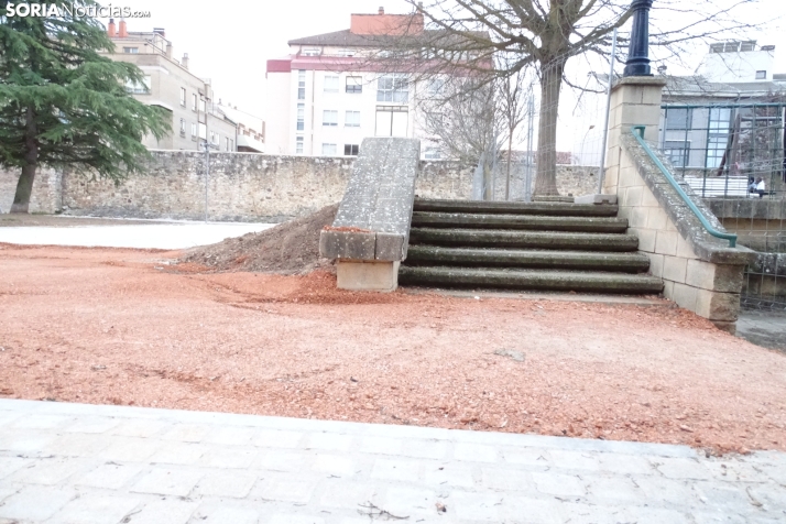 Una imagen ahora de la situación en la que se halla el parque. /PC